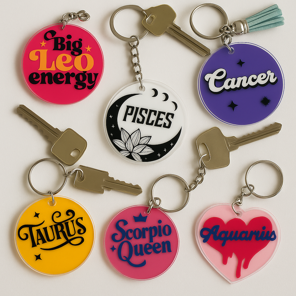 Horoscope Keychains