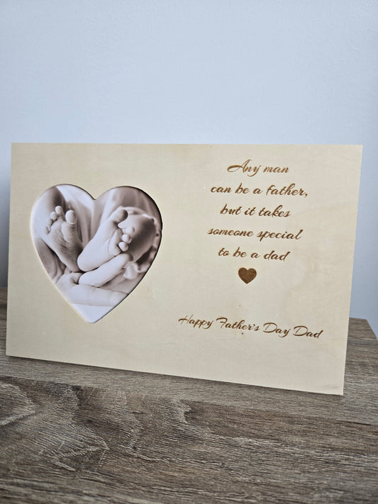 For my Dad Engraved frame