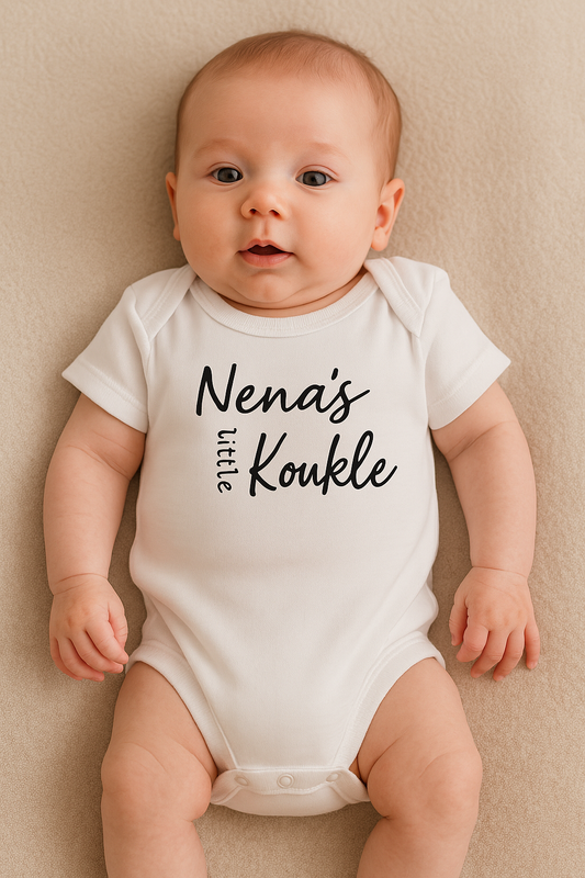 Nena's little koukle baby bodysuit