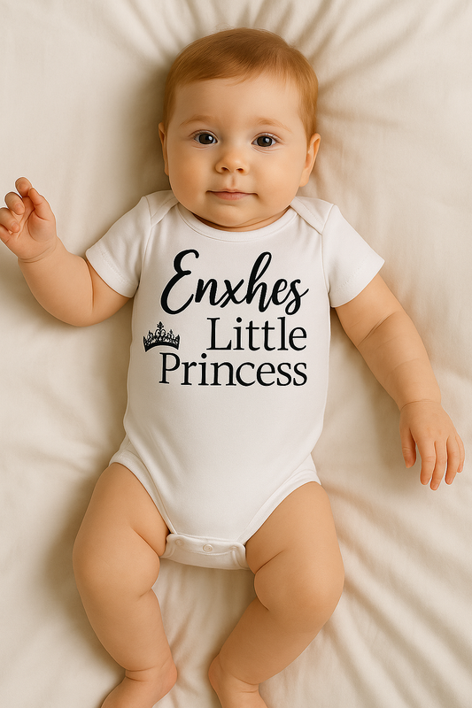 Enxhe's little princess bodysuit
