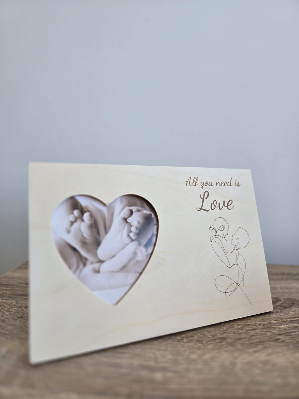 All you need is Love Engraved Frame